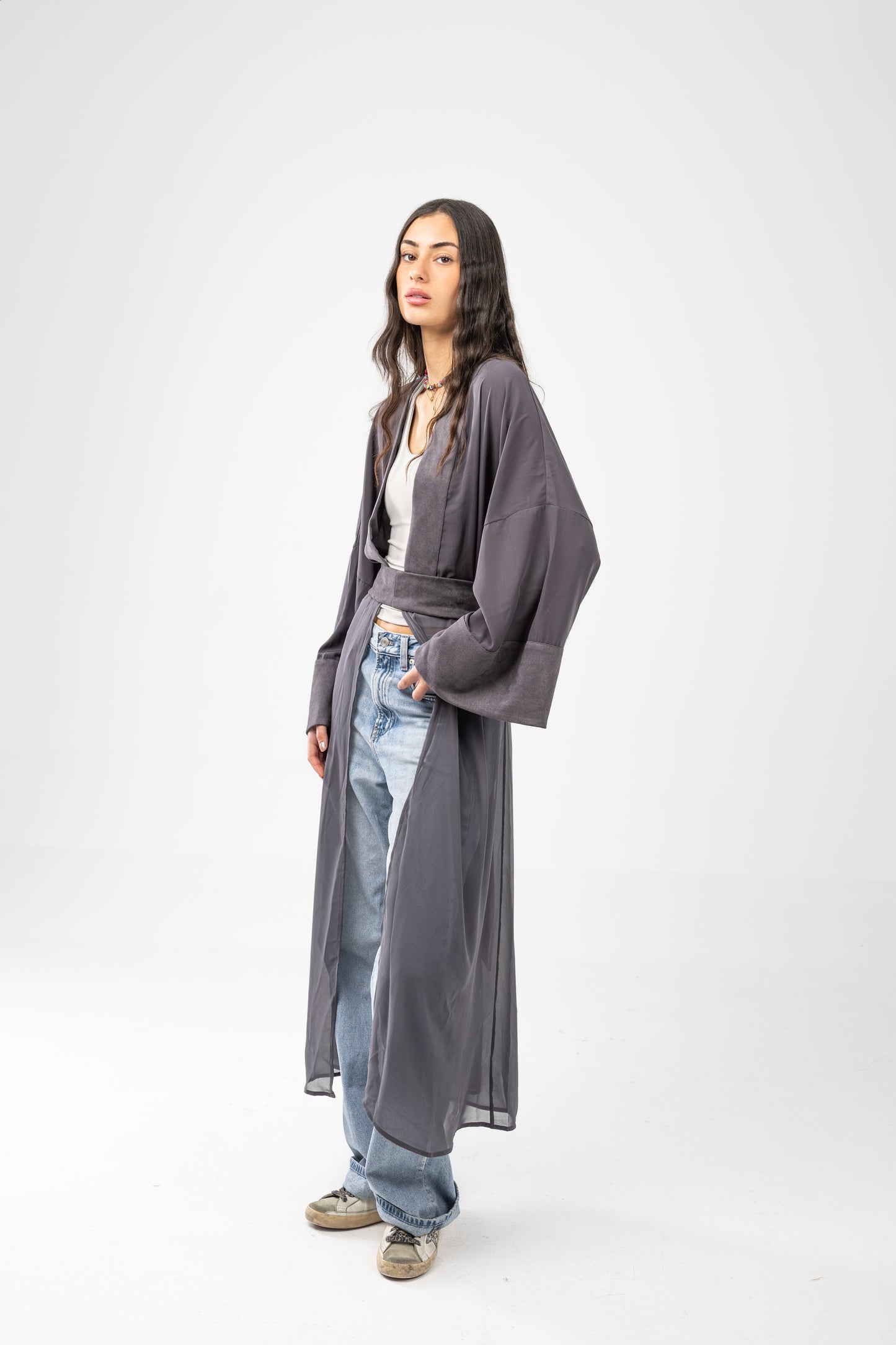 ZAHYA Multiway Belt in Grey