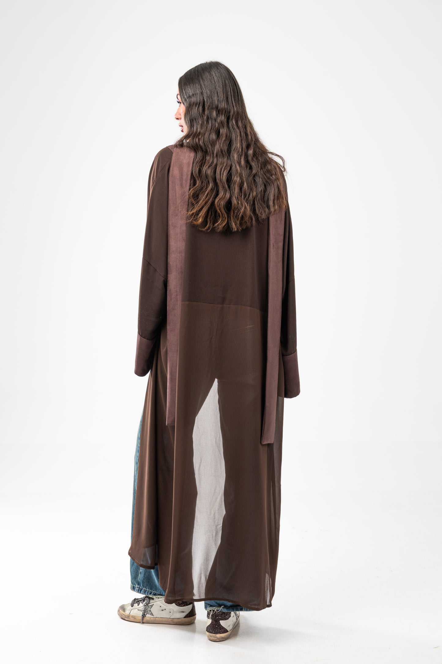 ZAHYA Multiway Belt in Dark Brown