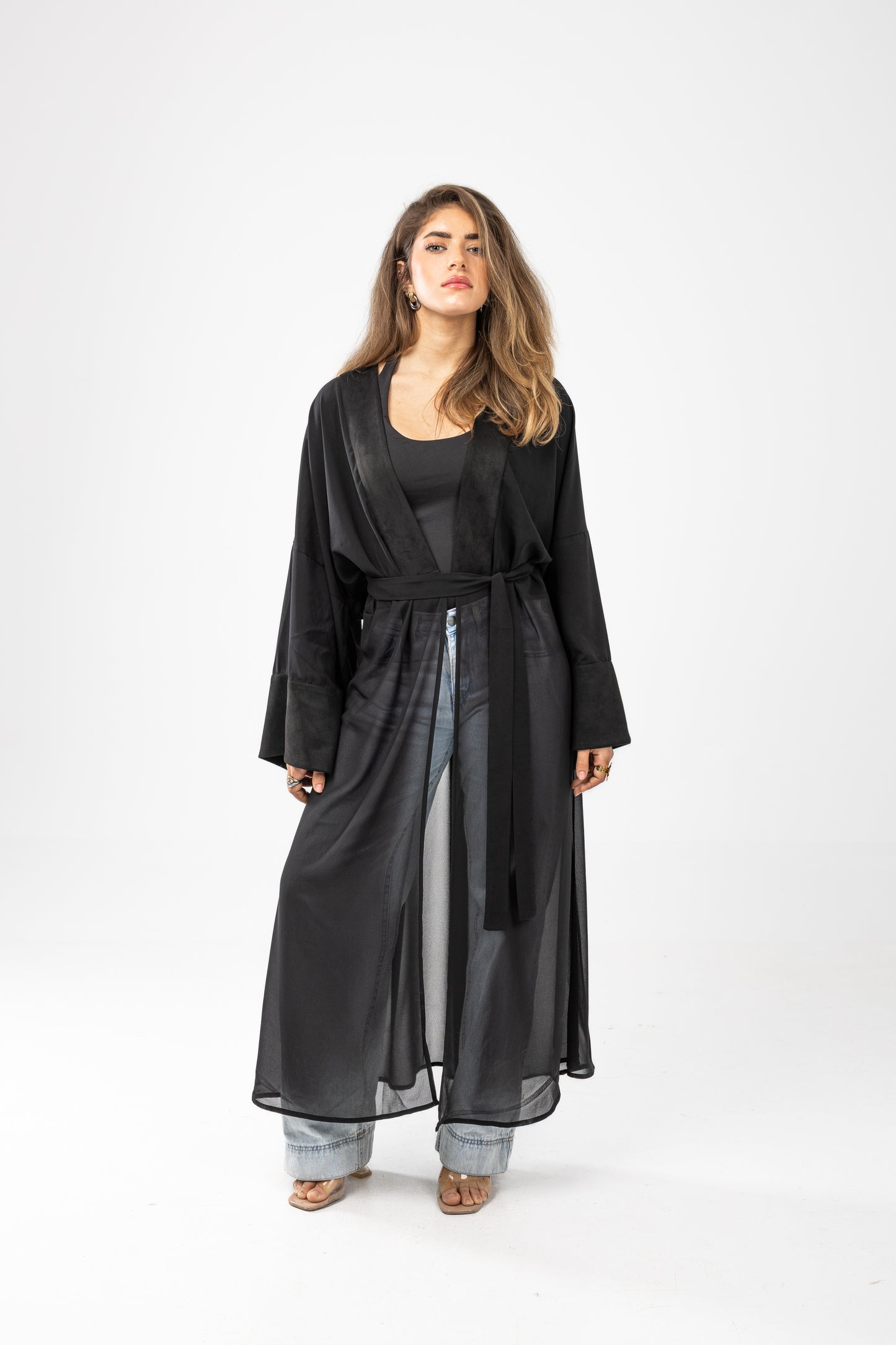 ZAHYA All Belts in Dark Black