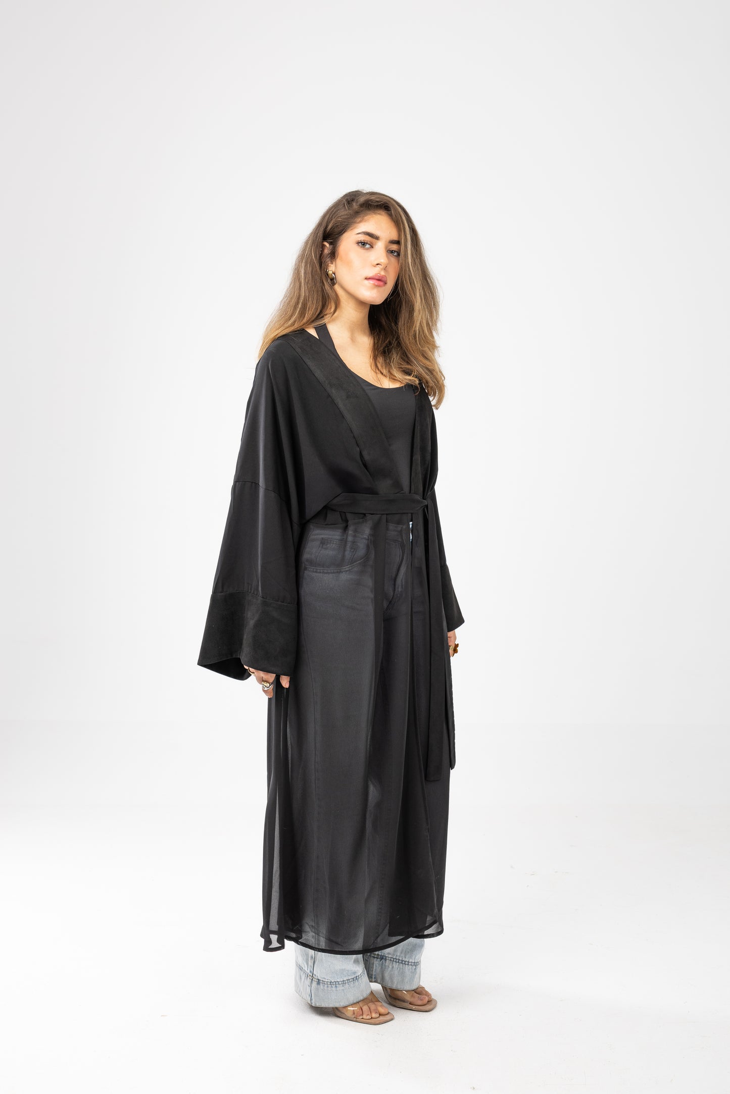 ZAHYA Basic Belt in Dark Black