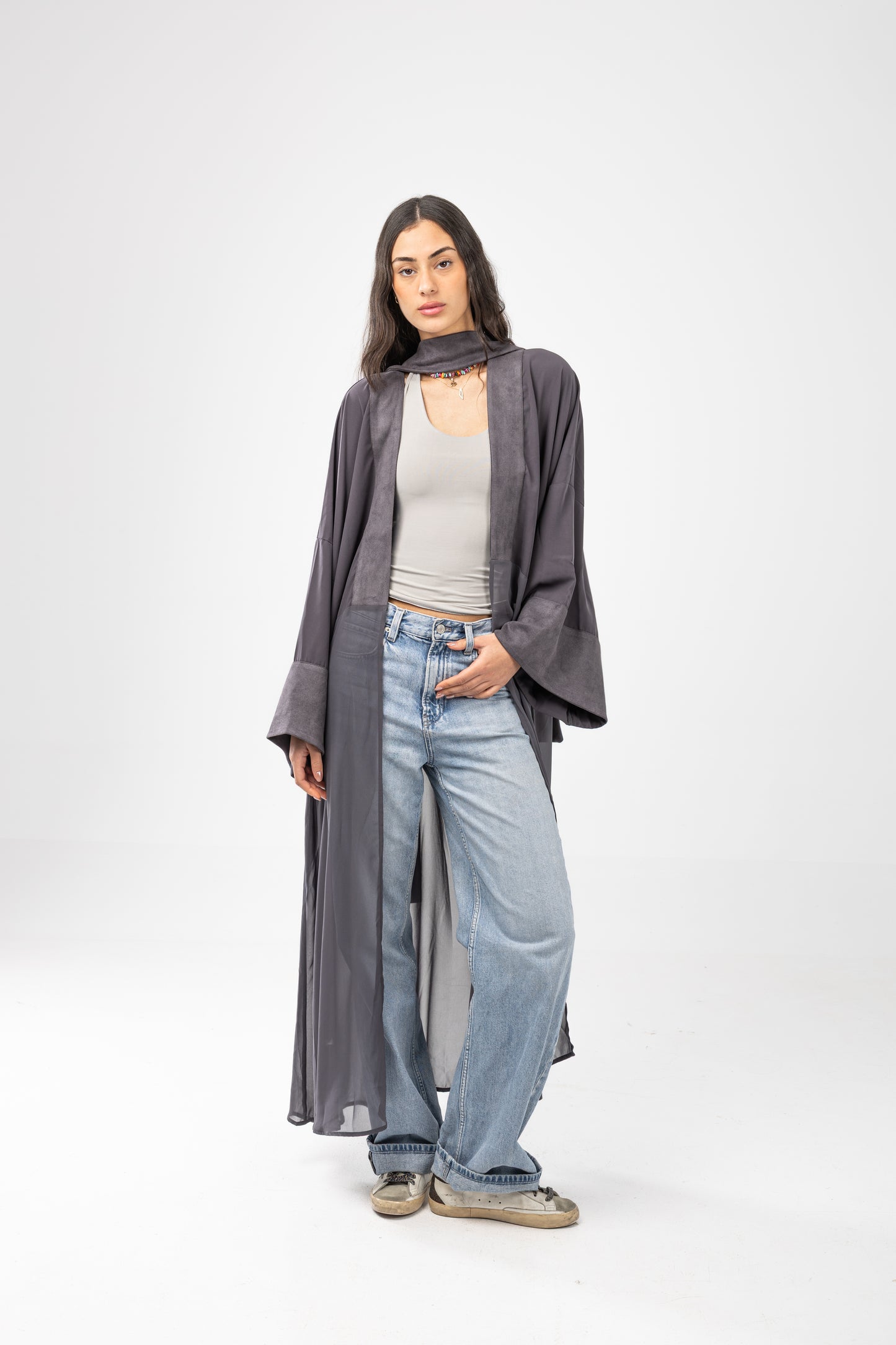 ZAHYA Multiway Belt in Grey