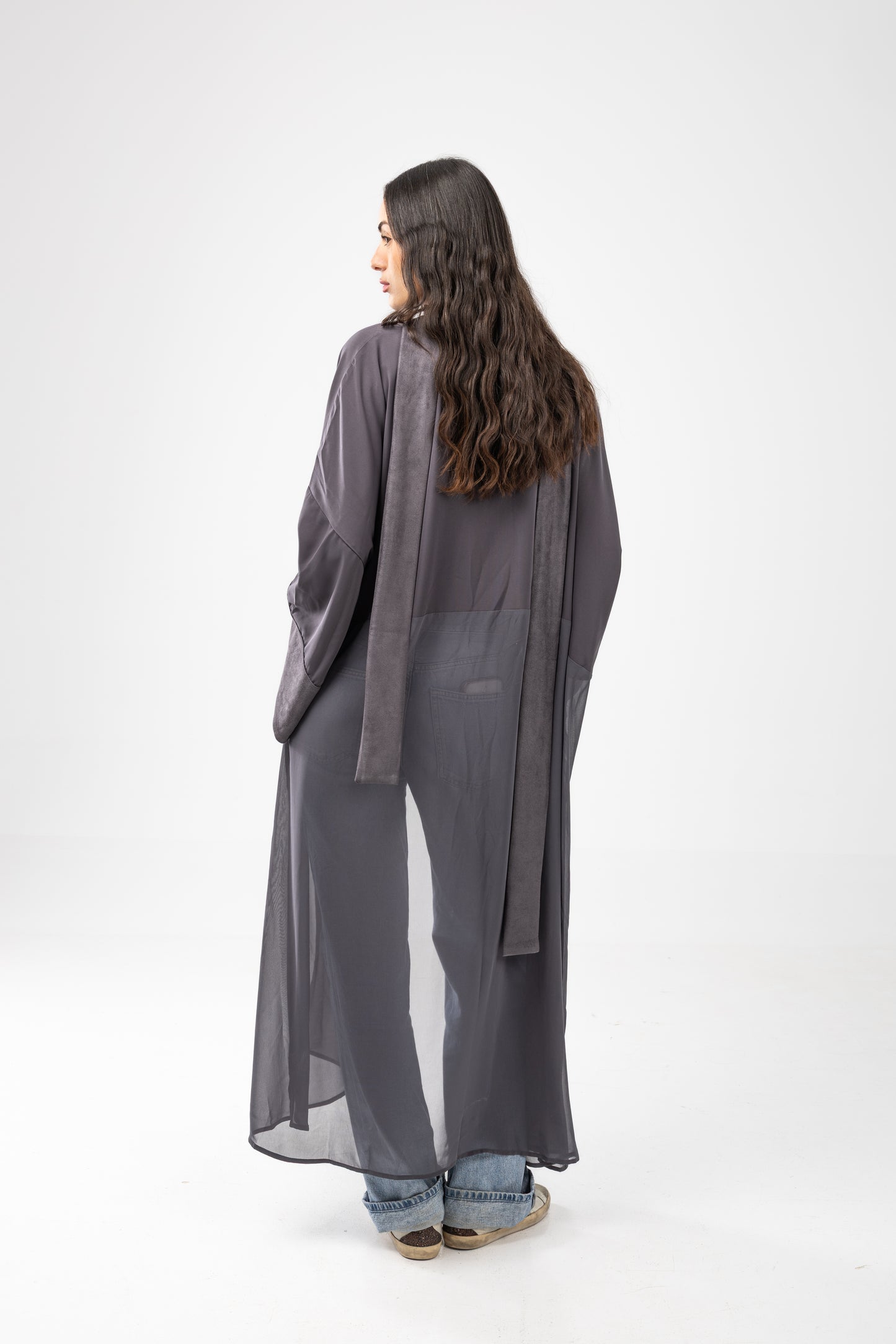 ZAHYA Multiway Belt in Grey