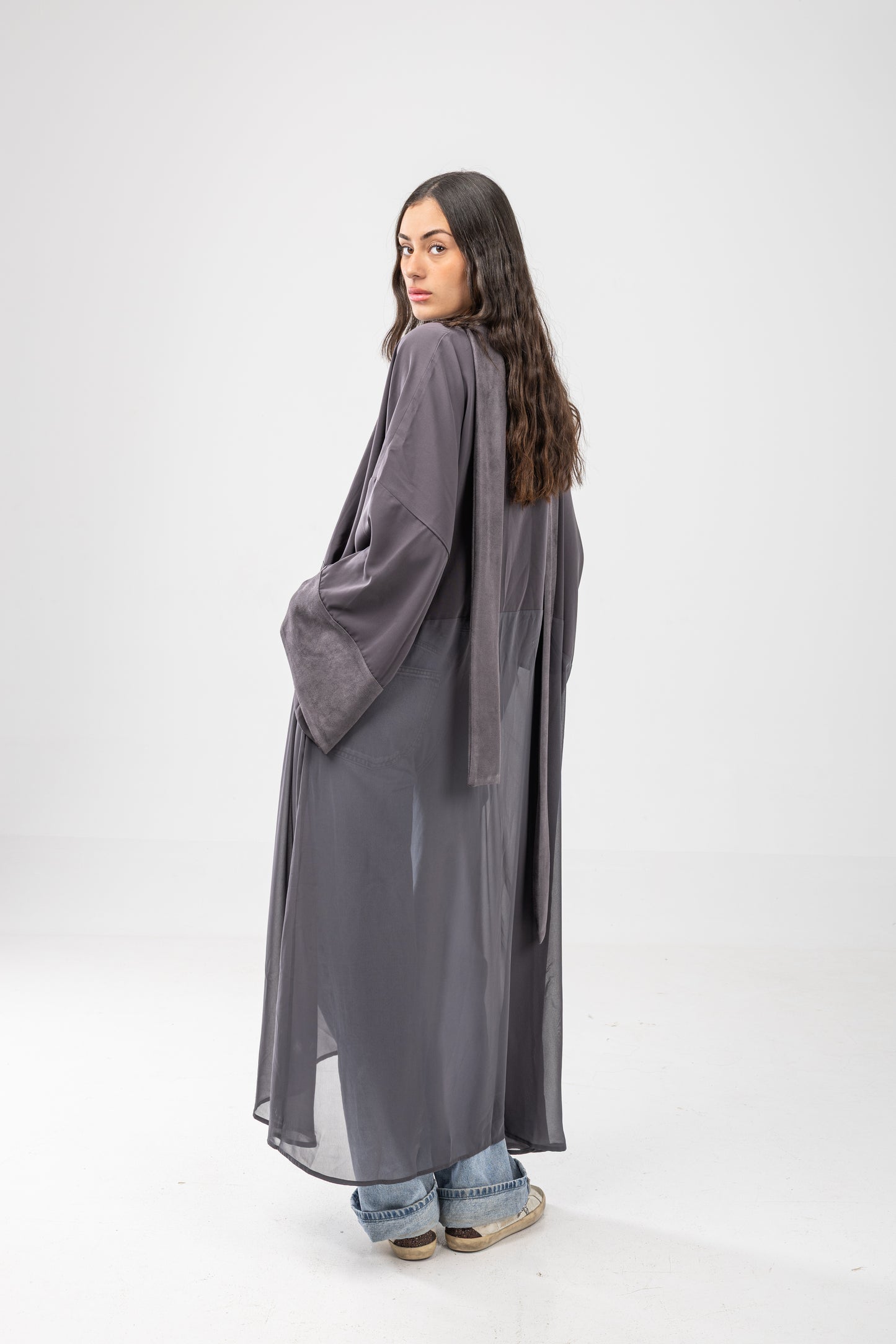 ZAHYA Multiway Belt in Grey