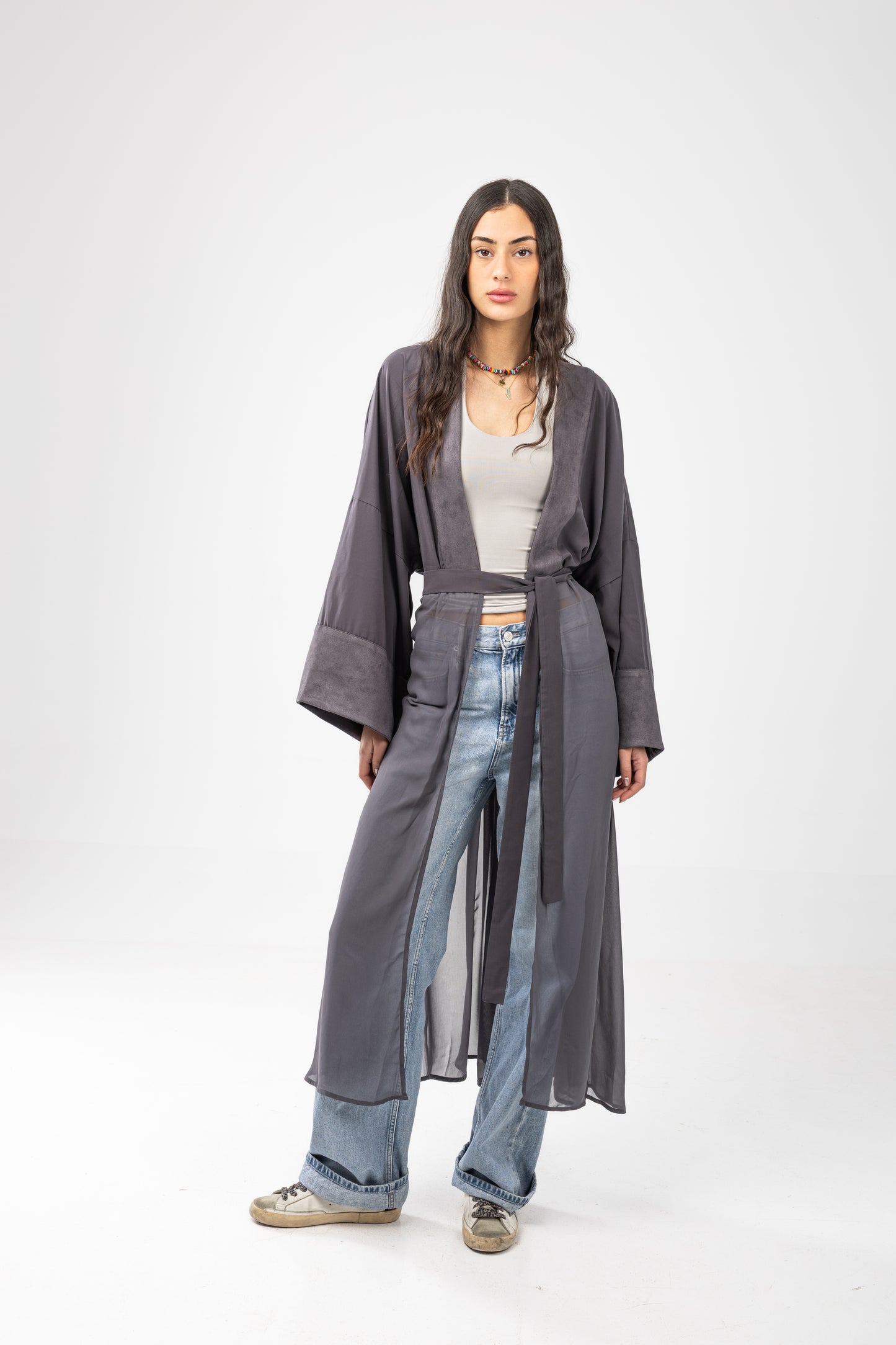 ZAHYA Basic Belt in Grey