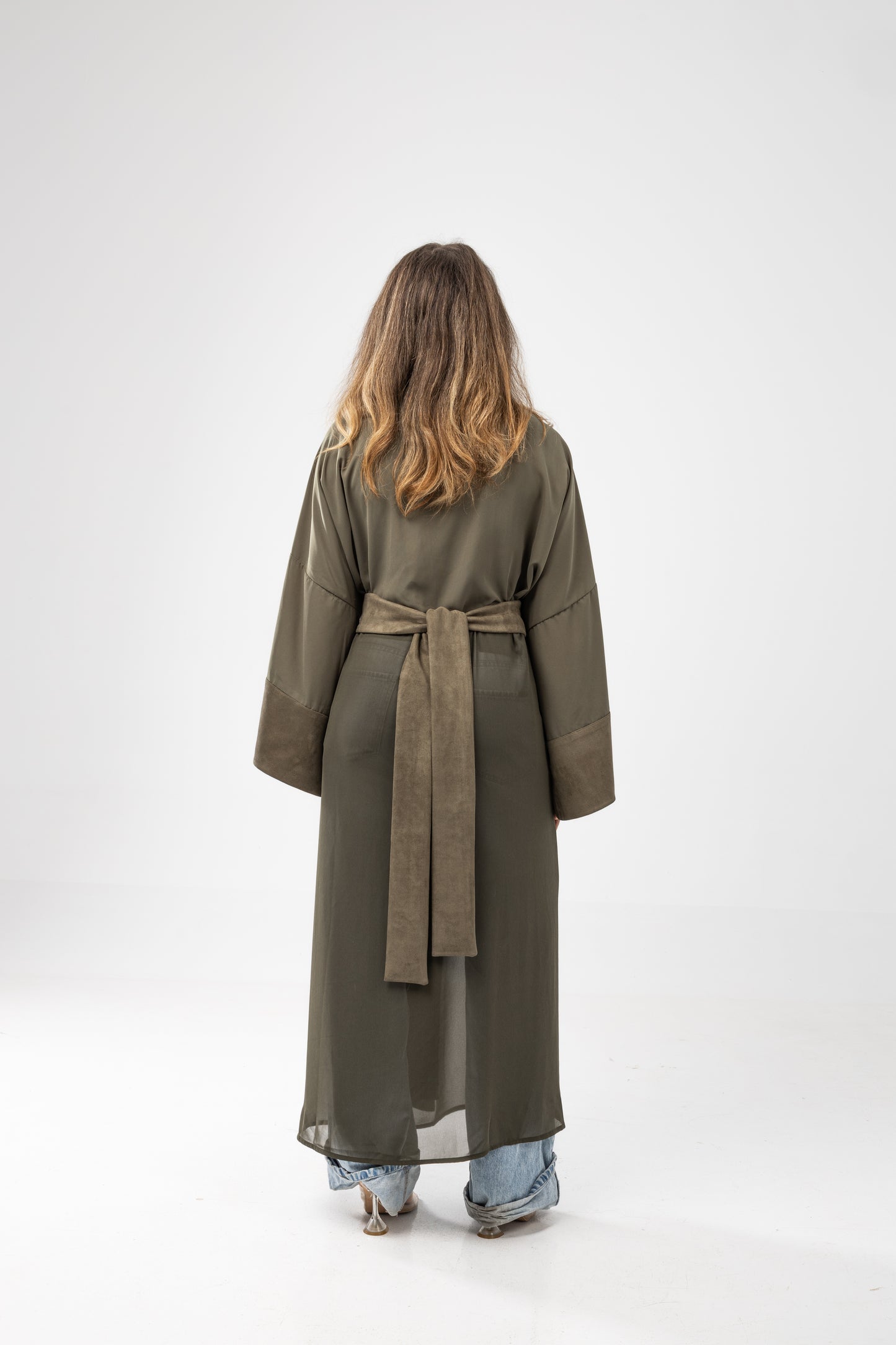 ZAHYA Multiway Belt in Olive Green