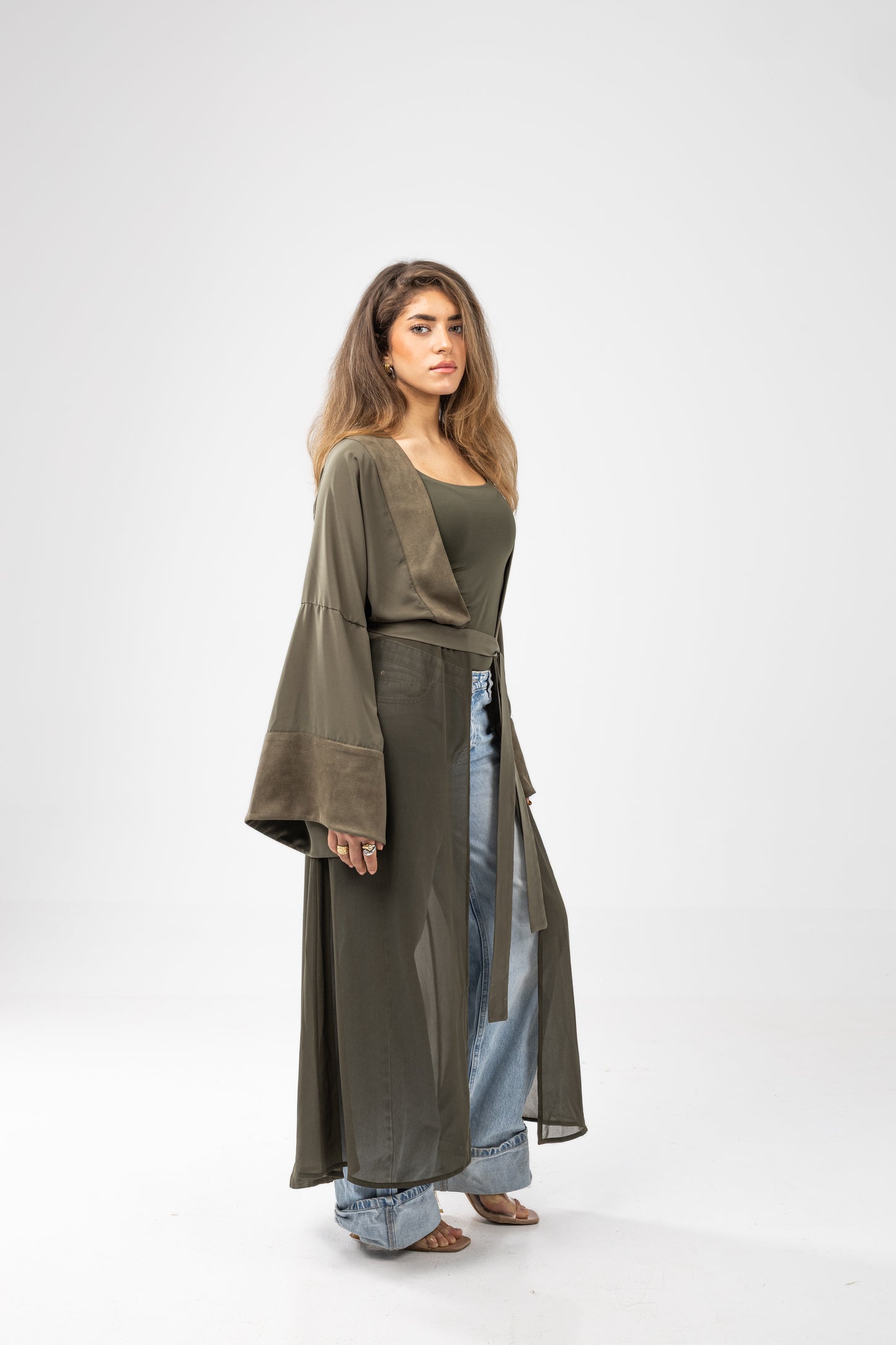 ZAHYA All Belts in Olive Green